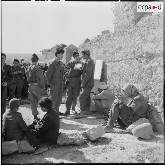 Interview dans un douar.