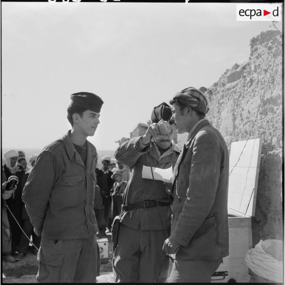 Interview dans un douar.