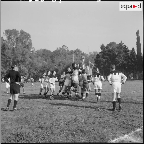 Un match de rugby.