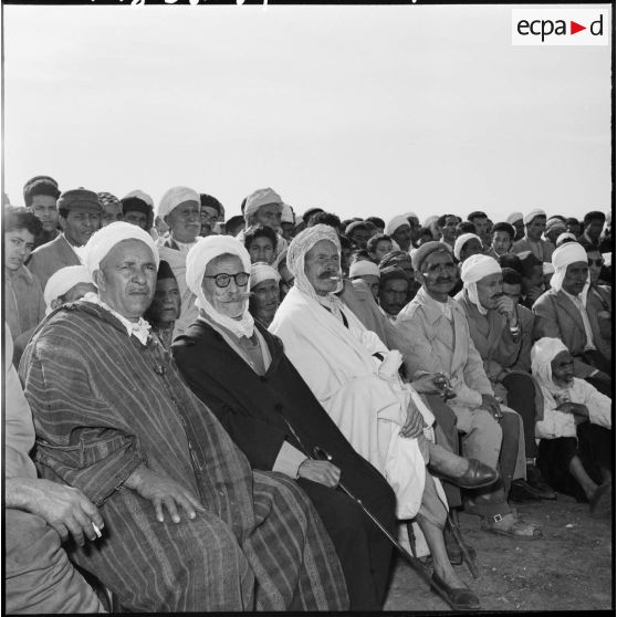 La foule lors d’une manifestation à Maison Carrée.