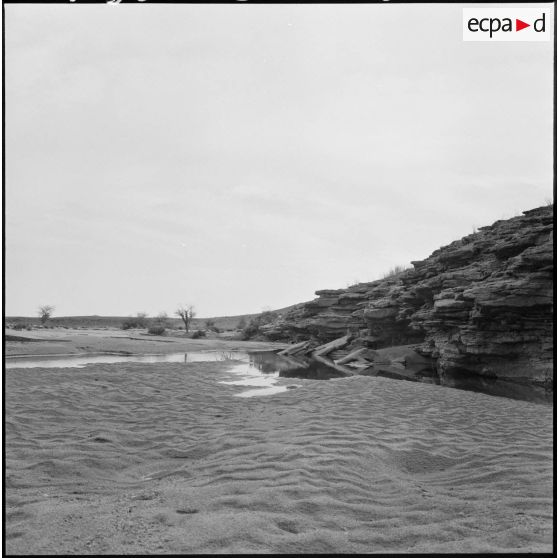 Paysage désertique.