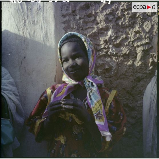 Portrait d'une jeune femme.