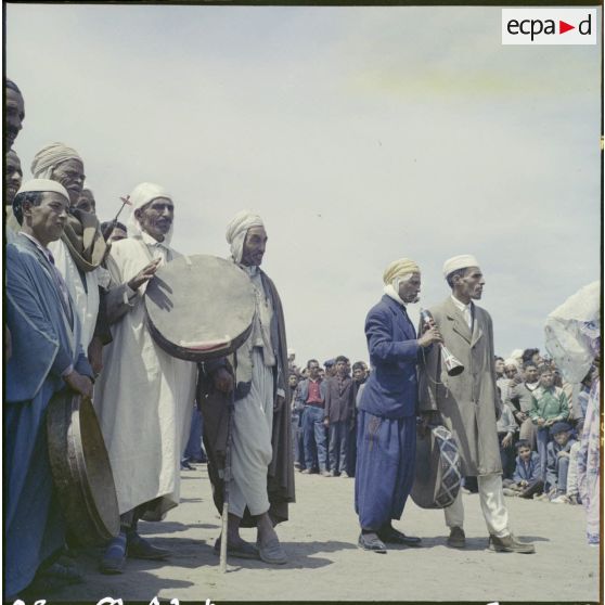 Musiciens lors de la fête de l'Aïd El-Seghir à Maison Carrée.