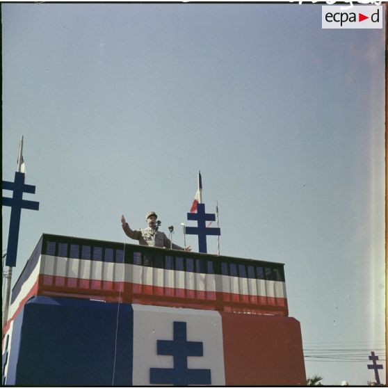 Discours du général de Gaulle à Constantine.