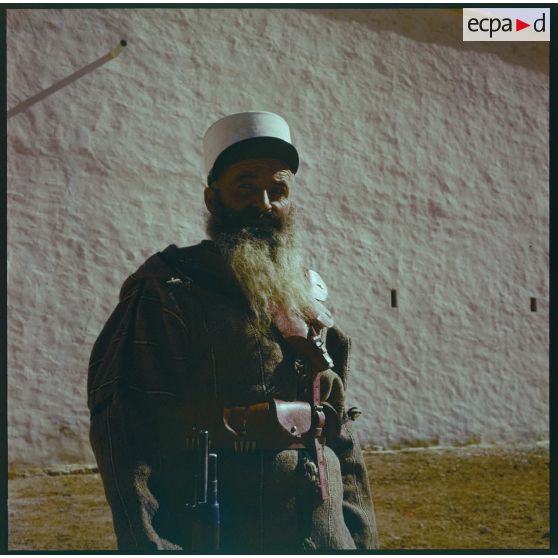 Portrait d’un légionnaire de la 1re compagnie saharienne portée de la Légion étrangère (CSPL).