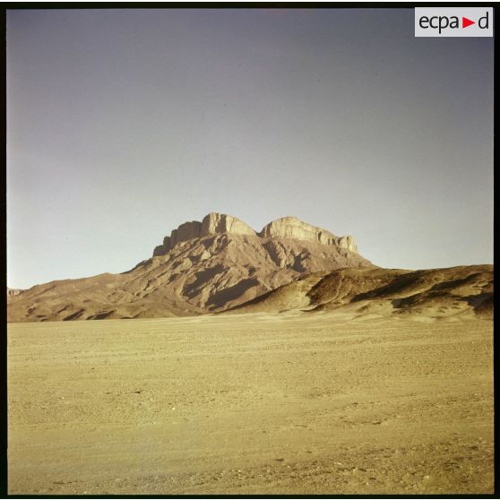 Paysage désertique.