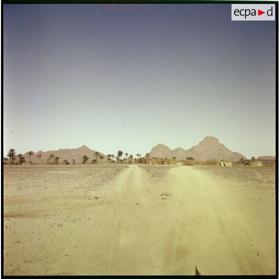 Une oasis dans le désert.