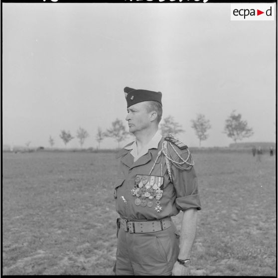 Portrait d'un des colonels.