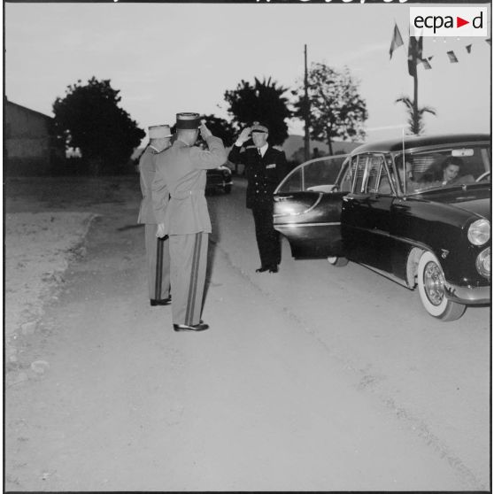 Arrivée de monsieur Chapel, préfet de Constantine.