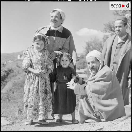 Portrait de villageois.