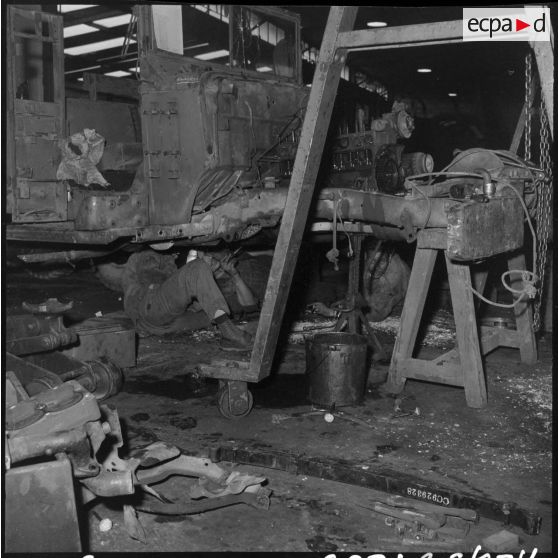 Atelier de réparation.