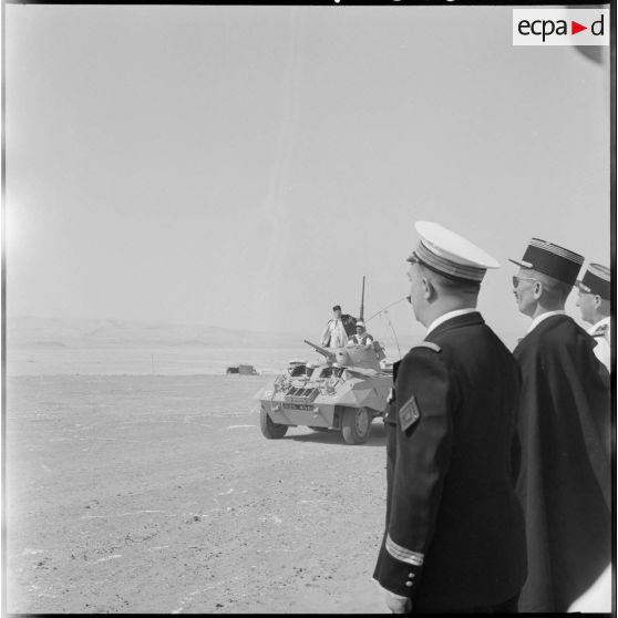 Défilé de la 1ère compagnie saharienne portée de légion (CSPL).