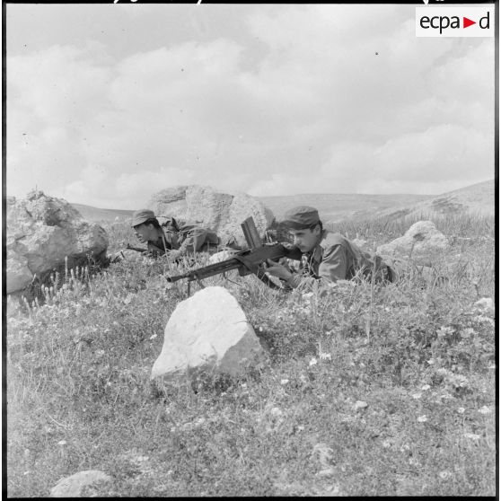 Jeunes appelés du contingent de Marseille.