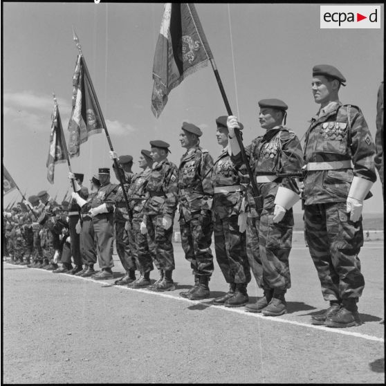 Passation de commandement.