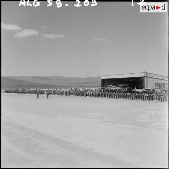 Passation de commandement.