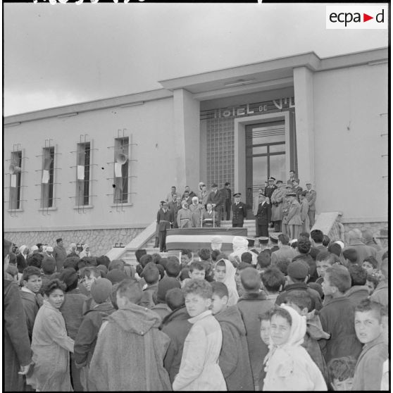 Discours de monsieur Gueydon, président de la délégation spéciale.