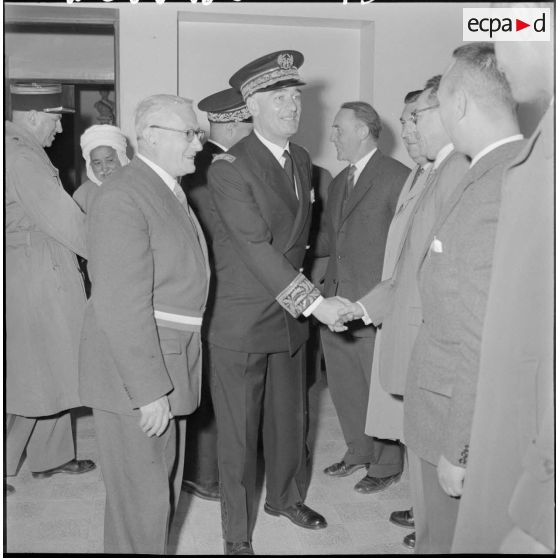 Réception à l'hôtel de ville.