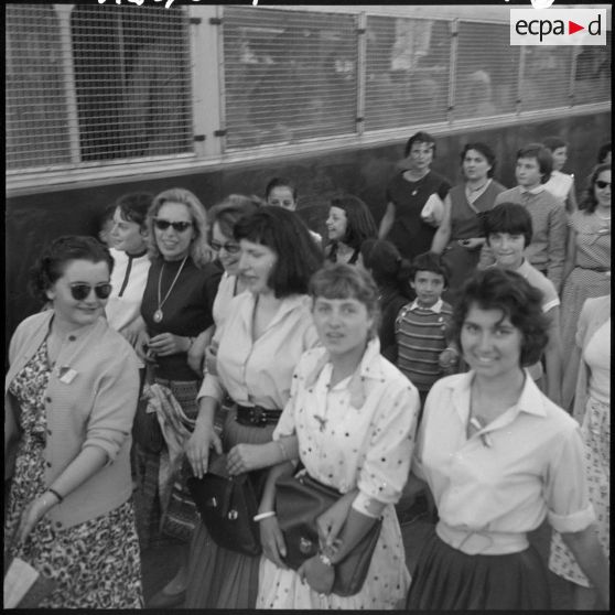 La foule des jeunes à Constantine.