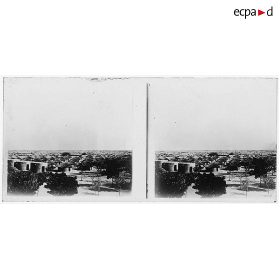 Camp des tirailleurs sénégalais à Gao. [légende d'origine]<br>