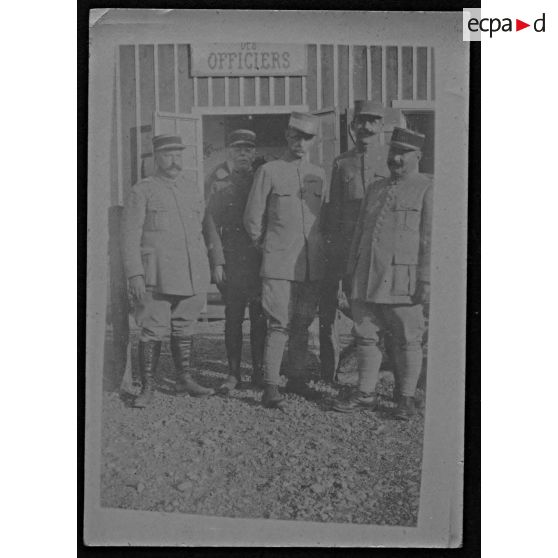 17.7.18. Reynaud, Jaquet, Pierre Lalande, Prévert, Baron. [légende d'origine]