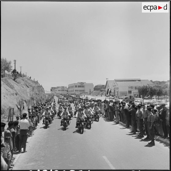 Région d'Alger. Visite du général de Gaulle.