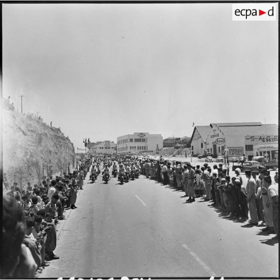 Région d'Alger. Visite du général de Gaulle.
