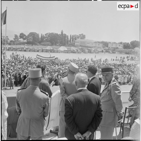 Bône. Discours du général Paul Vanuxem.