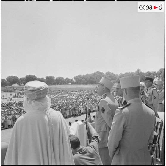 Bône. Discours du général Paul Vanuxem.