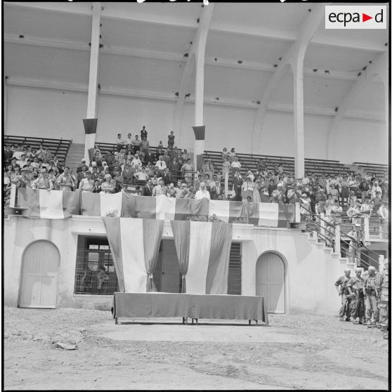 Bône. Discours du général Paul Vanuxem.