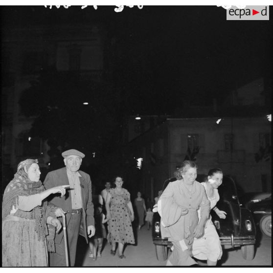 Manifestation dans les rues de Constantine.