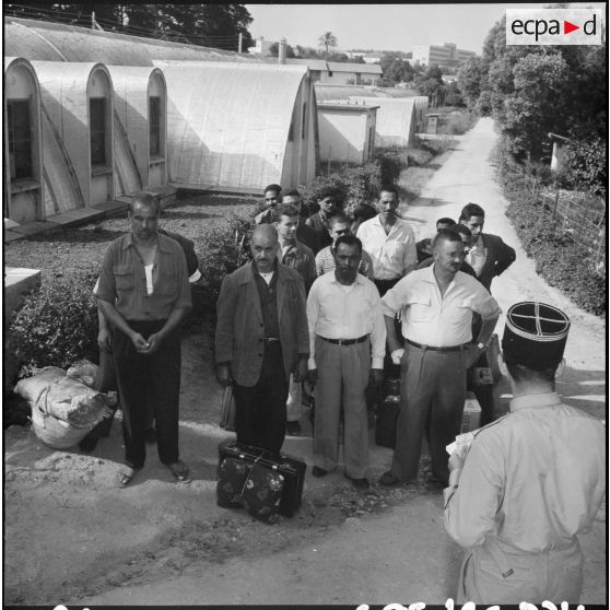 Libération de détenus au centre de triage de Ben Aknoun.