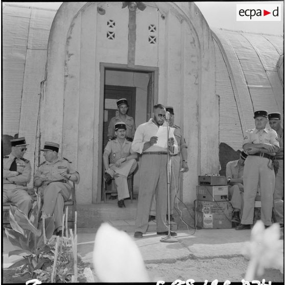 Cérémonie de libération de détenus au centre de triage de Ben Aknoun.