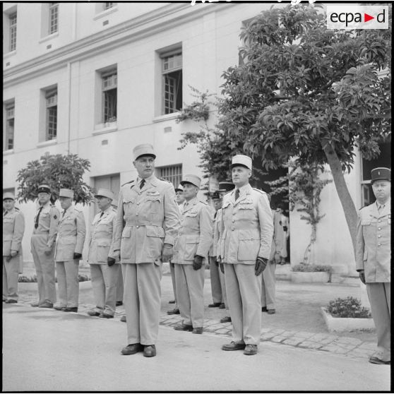 Cérémonie militaire.