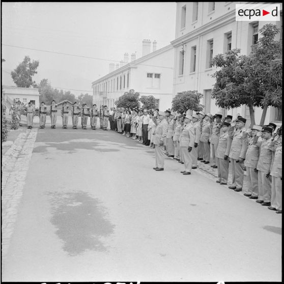 Cérémonie militaire.