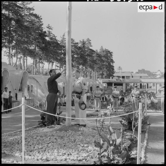 Cérémonie au centre de triage de Ben Aknoun.