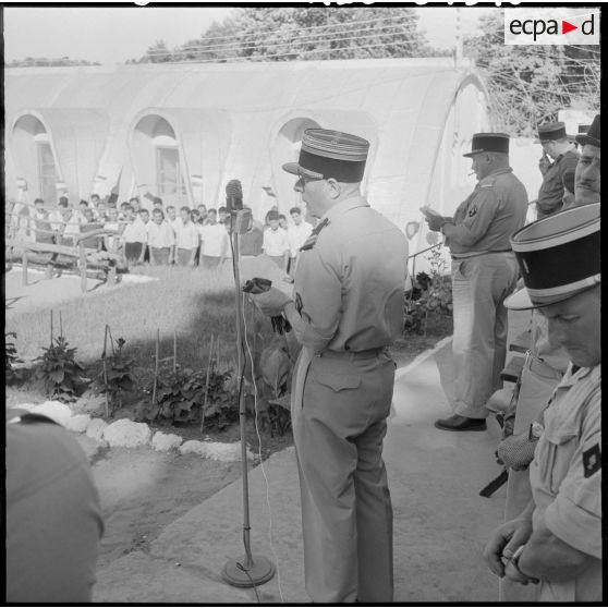 Cérémonie au centre de triage de Ben Aknoun.