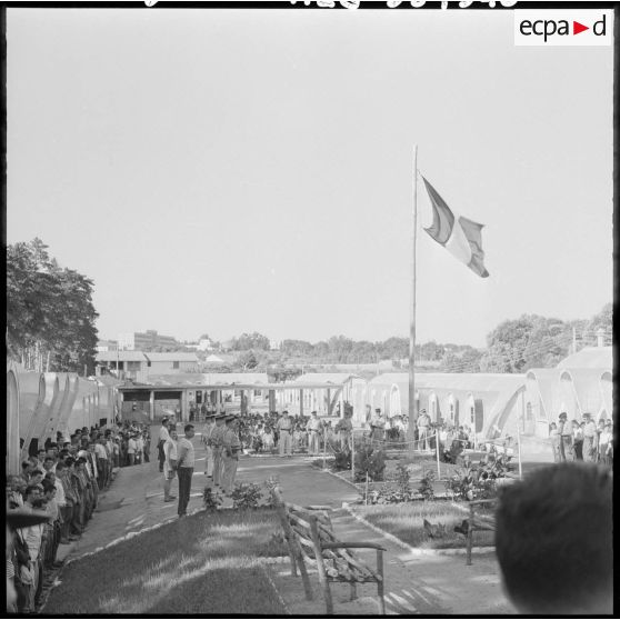 Cérémonie au centre de triage de Ben Aknoun.