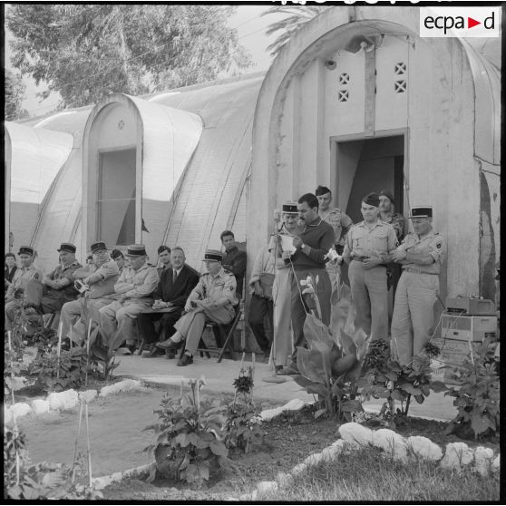 Cérémonie au centre de triage de Ben Aknoun.