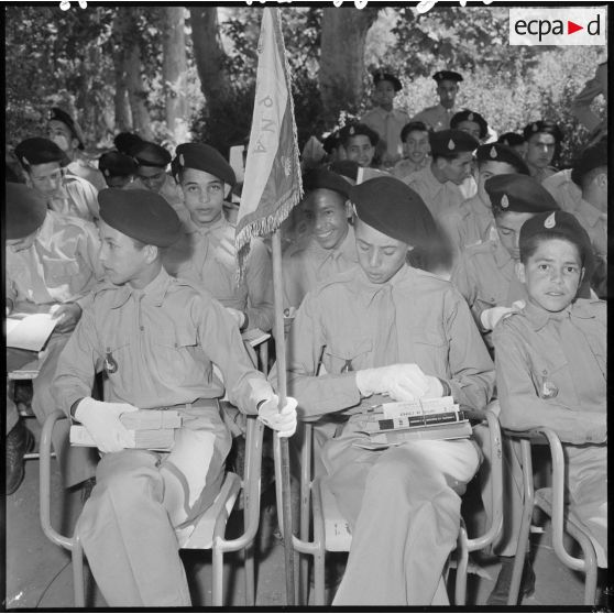 Cérémonie de remise des prix à l'Ecole Préparatoire Nord-Africaine (EPNA) de Kolea.