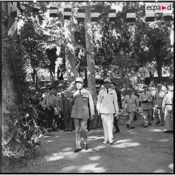 Cérémonie de remise des prix à l'Ecole Préparatoire Nord-Africaine (EPNA) de Kolea.