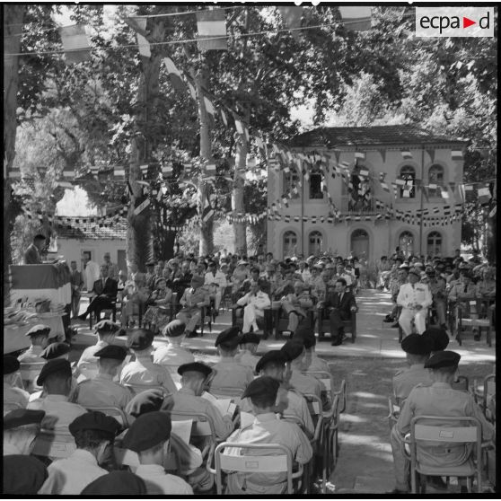 Cérémonie de remise des prix à l'Ecole Préparatoire Nord-Africaine (EPNA) de Kolea.