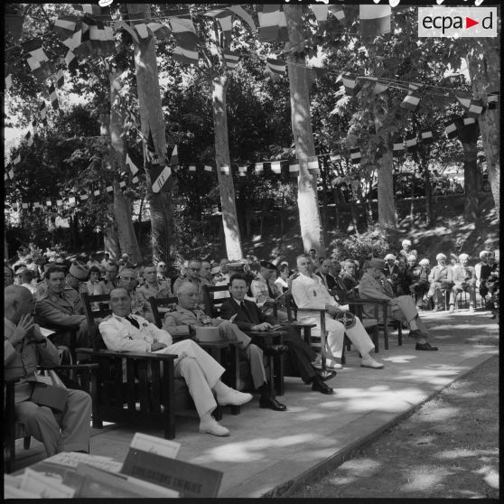 Cérémonie de remise des prix à l'Ecole Préparatoire Nord-Africaine (EPNA) de Kolea.