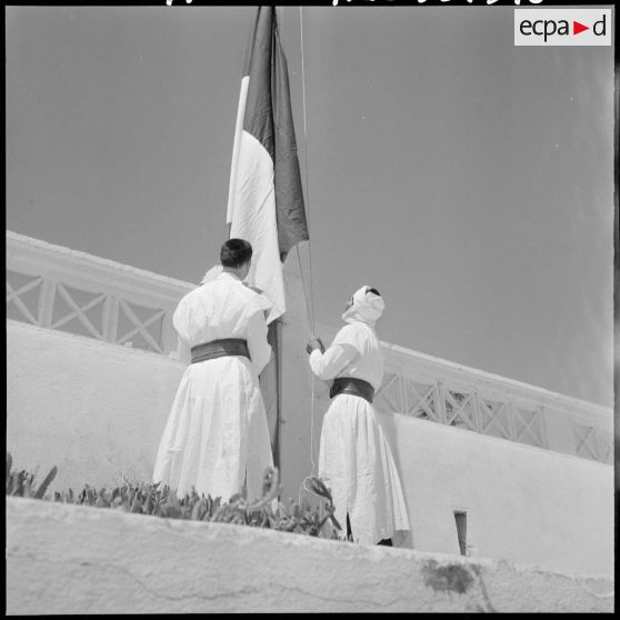 Ghardaïa. Lever des couleurs.