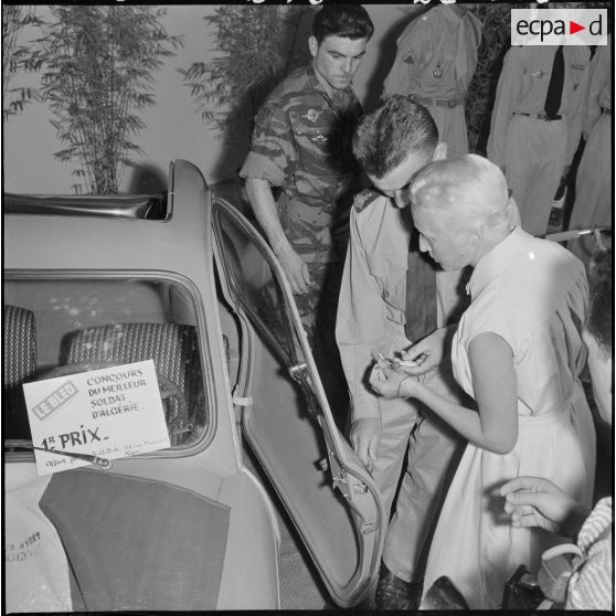 Alger. Concours du meilleur soldat d'Algérie organisé par le journal Le Bled.