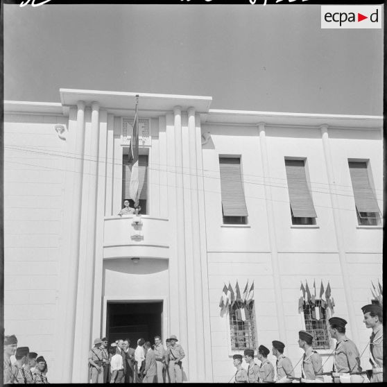 Voyage du général de Gaulle dans le Constantinois.