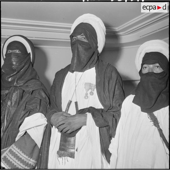 Anciens combattants à bord du paquebot "Maréchal Joffre".