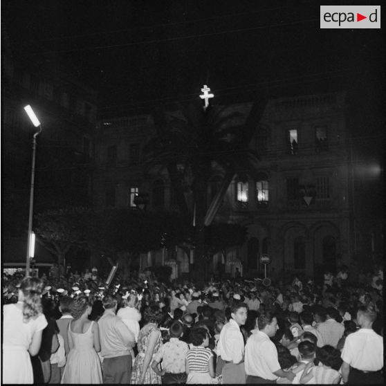 Soirée du 13 juillet à Alger.