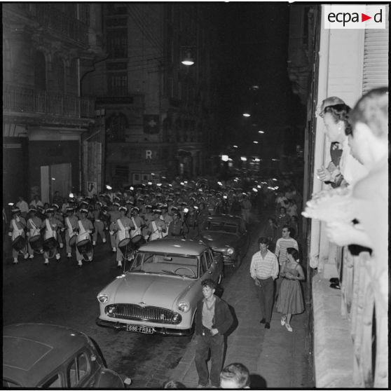 Soirée du 13 juillet à Alger.