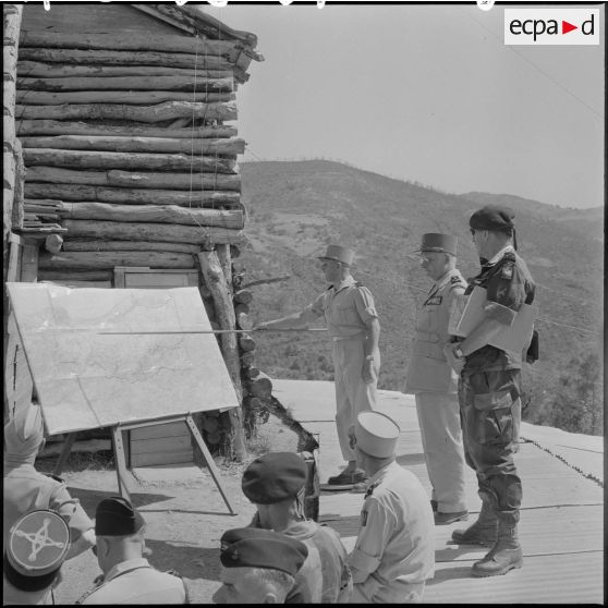 Le poste 334 près de Médéa.