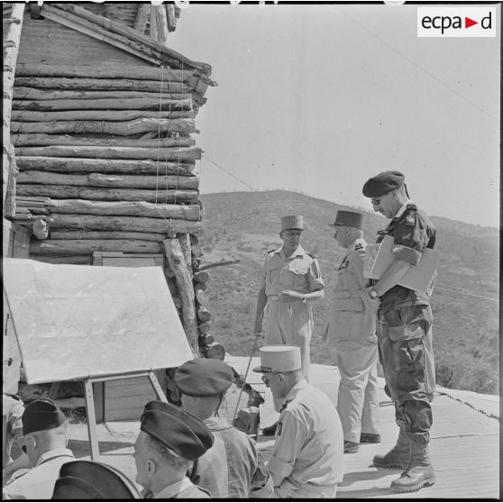 Le poste 334 près de Médéa.